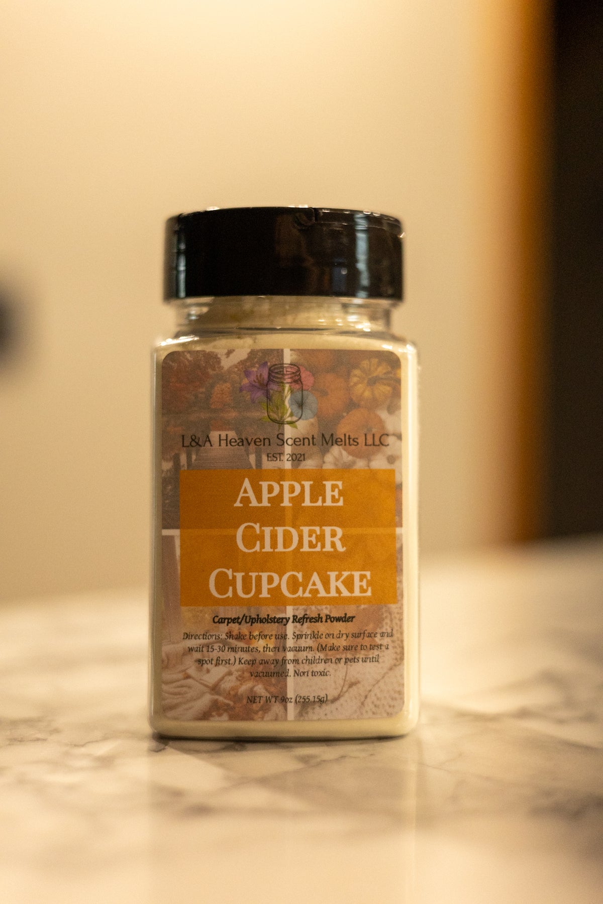 Apple Cider Cupcake Carpet Powder
