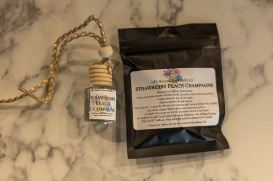 Strawberry Peach Champagne